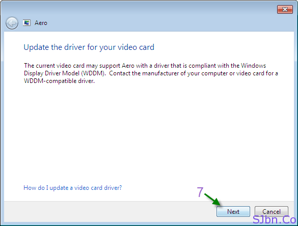 Solution For Aero Video Card Driver Error | Saket Jajodia